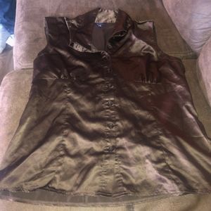 Satin dress shirt